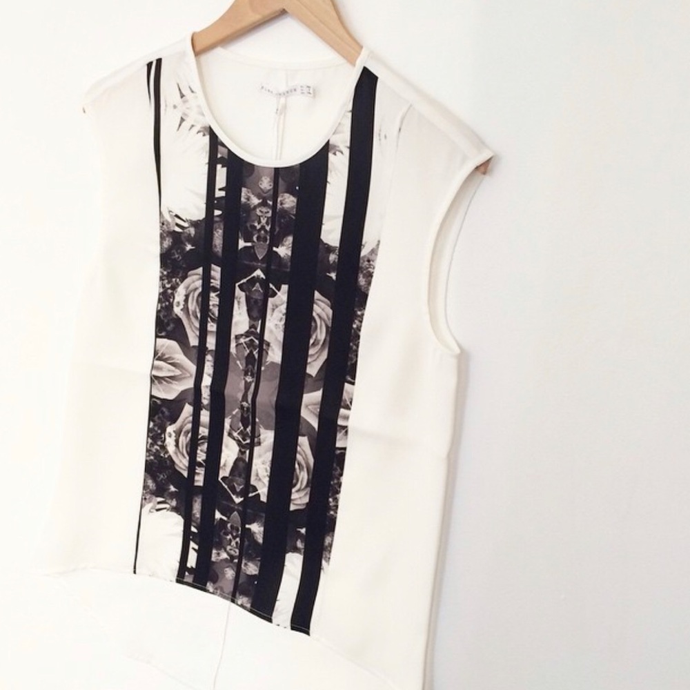 Pink Stitch Graphic Tee